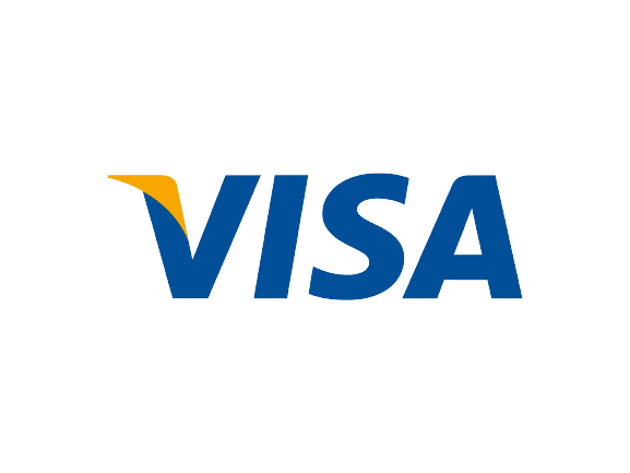 Visa logo, a partner of Roamtech
